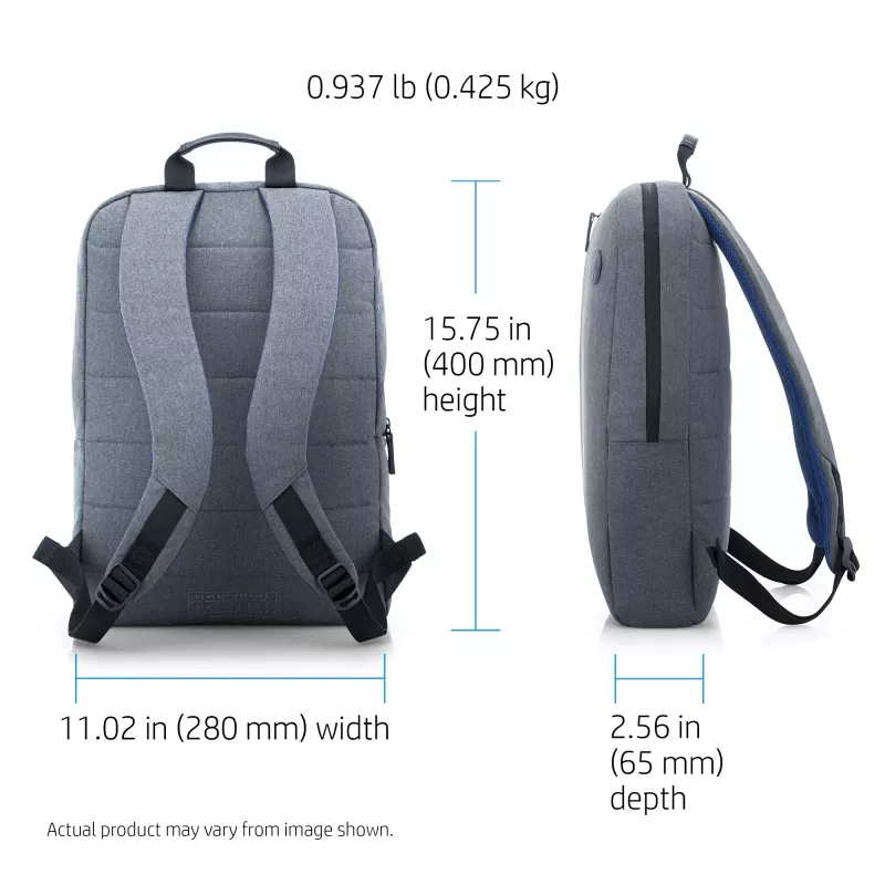 HP 15,6 inch Value rugzak, rugzak, 39,6 cm (15,6 inch), schouderband, 420 g