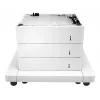 HP LaserJet 3x550-vel papierinvoer met onderkast