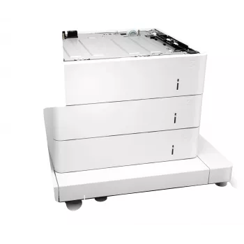 HP LaserJet 3x550-vel papierinvoer met onderkast