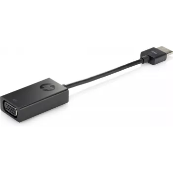 HP HDMI-naar-VGA-kabeladapter, VGA (D-Sub), HDMI Type A (standaard), stekker, bus, zwart, China