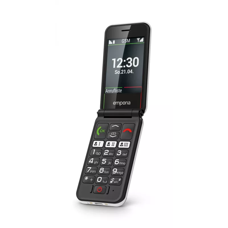 Emporia SIMPLICITYglam 7,11 cm (2,8 inch) 106 g wit seniorentelefoon