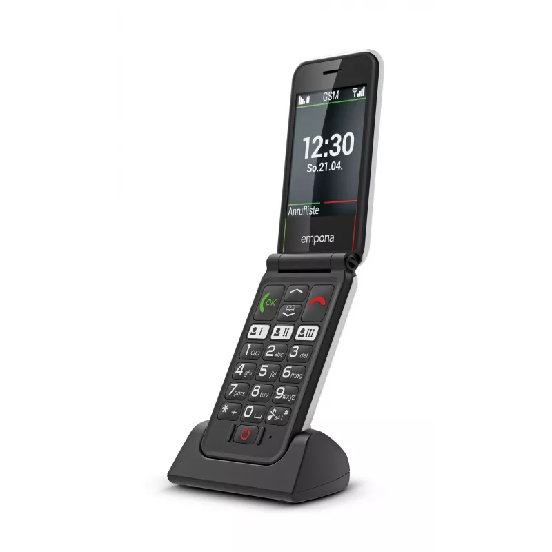Emporia SIMPLICITYglam 7,11 cm (2,8 inch) 106 g wit seniorentelefoon