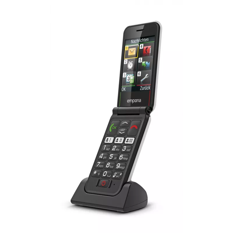Emporia SIMPLICITYglam 7,11 cm (2,8 inch) 106 g wit seniorentelefoon