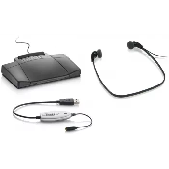 Philips LFH5220 hoofdtelefoon bedraad hoofdband, in-ear zwart, zilver