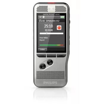 Philips DPM6000 flashkaart zwart, zilver