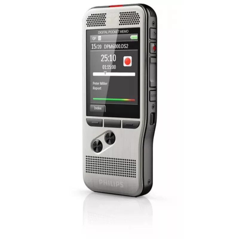 Philips DPM6000 flashkaart zwart, zilver