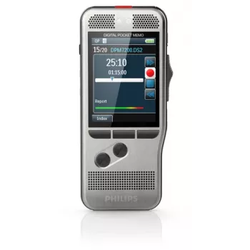 Philips DPM 7200 flashkaart roestvrij staal