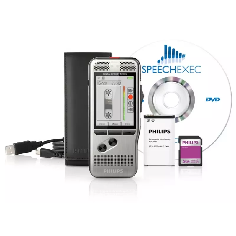 Philips DPM 7200 flashkaart roestvrij staal