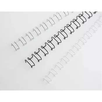 GBC binddraden MultiBind 6 mm, wit, 130 vel, metaal, A4, 6 mm, 297 mm