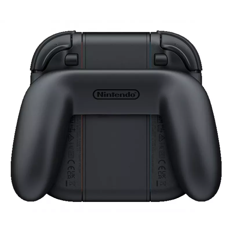 Nintendo Joy-Con 2 oplaadgreep, Nintendo Switch 2, controllergreep, zwart, transparant, kunststof, Nintendo, Joy-Con 2