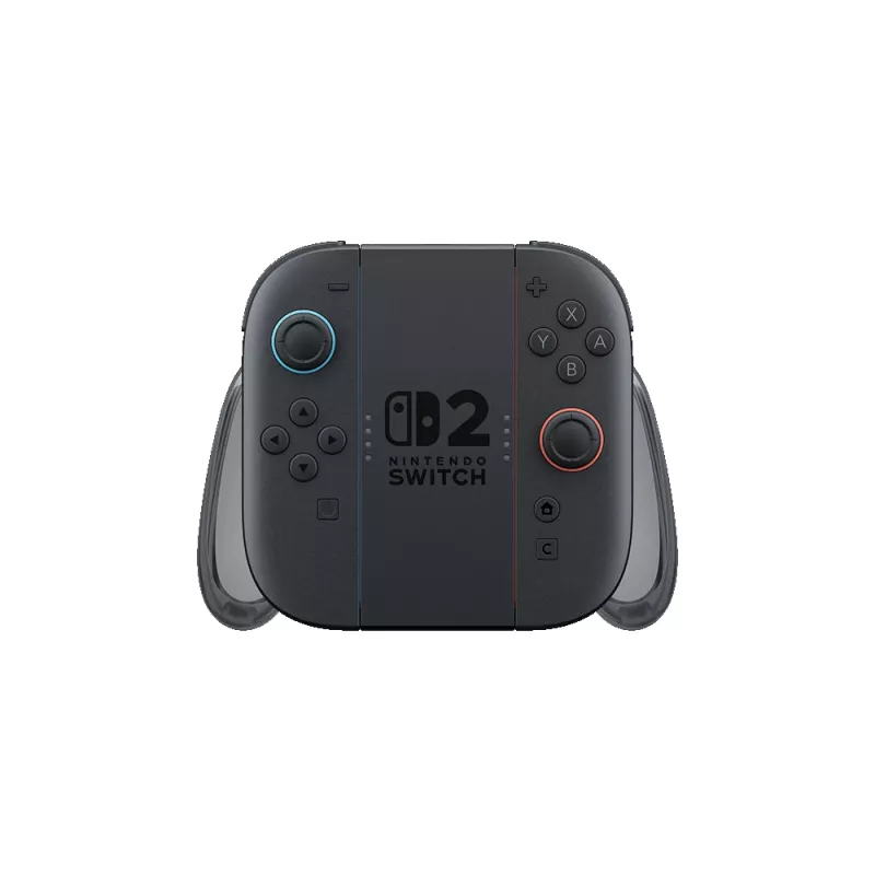 Nintendo Joy-Con 2 oplaadgreep, Nintendo Switch 2, controllergreep, zwart, transparant, kunststof, Nintendo, Joy-Con 2
