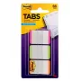 3M 686L-PGO registertab blanco registertab groen, oranje, roze, wit