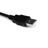 StarTech.com 1 ft USB-naar-RS232-serieel-DB9-adapterkabel met COM-behoud