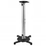 StarTech.com universele plafondsteun voor projectoren – heavy-duty, in hoogte verstelbare/uitschuifbare mastmontage 12,7–57,77 cm vanaf het plafond – 15 kg – kantelen/draaien – hangende projectorsteun met montageplaat