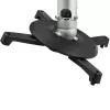 StarTech.com universele plafondsteun voor projectoren – heavy-duty, in hoogte verstelbare/uitschuifbare mastmontage 12,7–57,77 cm vanaf het plafond – 15 kg – kantelen/draaien – hangende projectorsteun met montageplaat