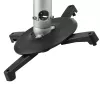 StarTech.com universele plafondsteun voor projectoren – heavy-duty, in hoogte verstelbare/uitschuifbare mastmontage 12,7–57,77 cm vanaf het plafond – 15 kg – kantelen/draaien – hangende projectorsteun met montageplaat