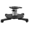 StarTech.com universele plafondsteun voor projectoren – heavy-duty, in hoogte verstelbare/uitschuifbare mastmontage 12,7–57,77 cm vanaf het plafond – 15 kg – kantelen/draaien – hangende projectorsteun met montageplaat