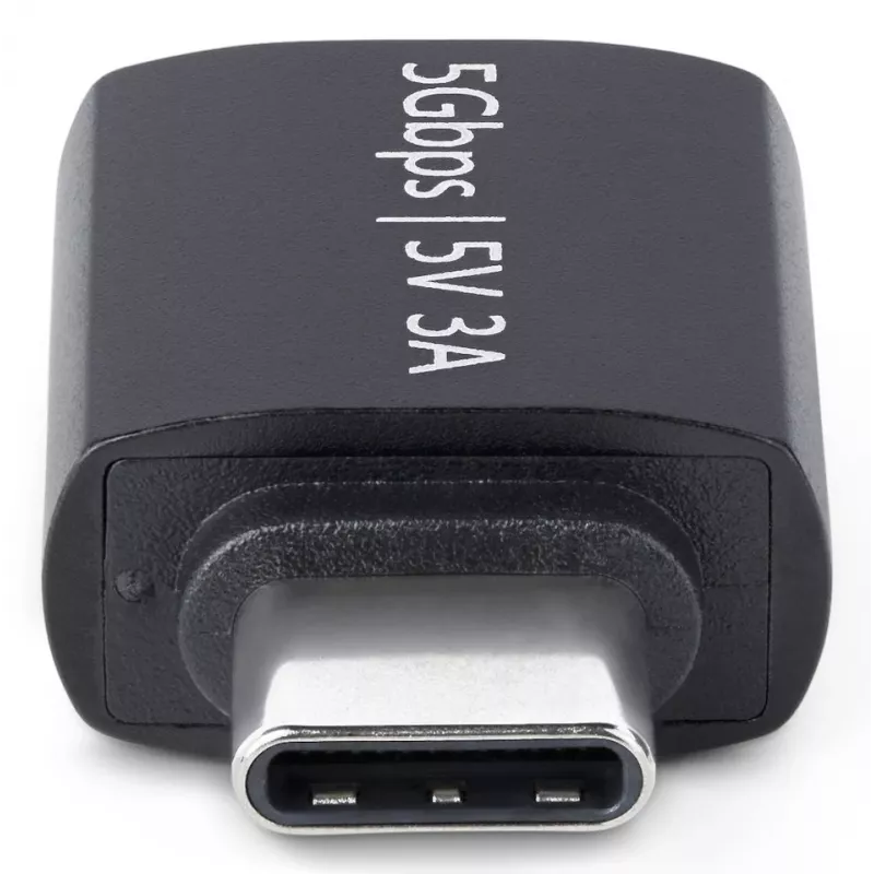 StarTech.com USB-C naar USB-A-adapter, USB 5Gbps, compacte USB-C-stekker naar USB-A-bus-adapter, robuuste metalen behuizing, M/F