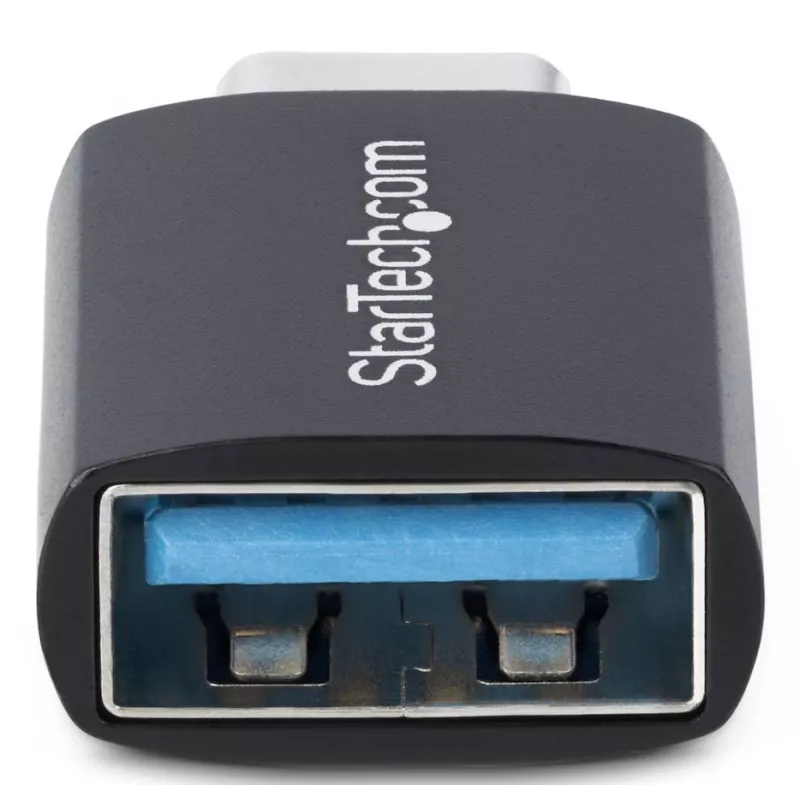 StarTech.com USB-C naar USB-A-adapter, USB 5Gbps, compacte USB-C-stekker naar USB-A-bus-adapter, robuuste metalen behuizing, M/F