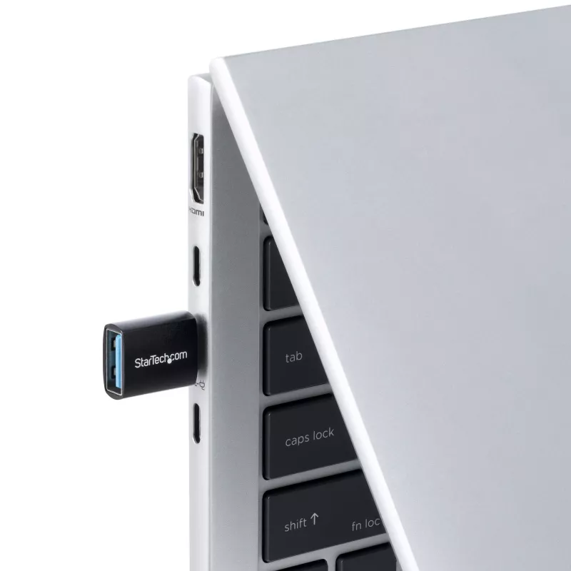 StarTech.com USB-C naar USB-A-adapter, USB 5Gbps, compacte USB-C-stekker naar USB-A-bus-adapter, robuuste metalen behuizing, M/F
