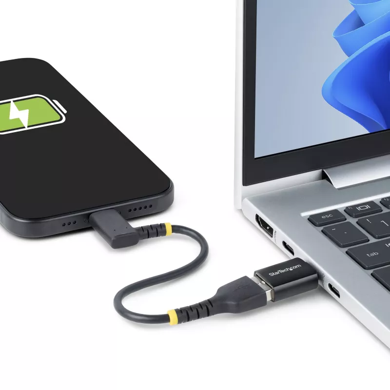 StarTech.com USB-C naar USB-A-adapter, USB 5Gbps, compacte USB-C-stekker naar USB-A-bus-adapter, robuuste metalen behuizing, M/F