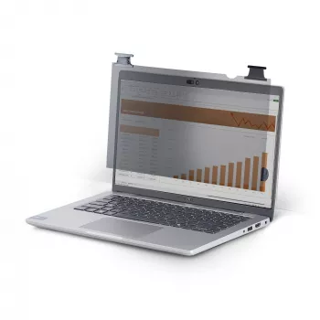 StarTech.com 33,8 cm (13,3 inch) 16:10 Bright privacy-beschermfilter met touch, flip-over, 75 % lichtdoorlatendheid, antireflecterend privacyfilter, ±30° kijkhoek