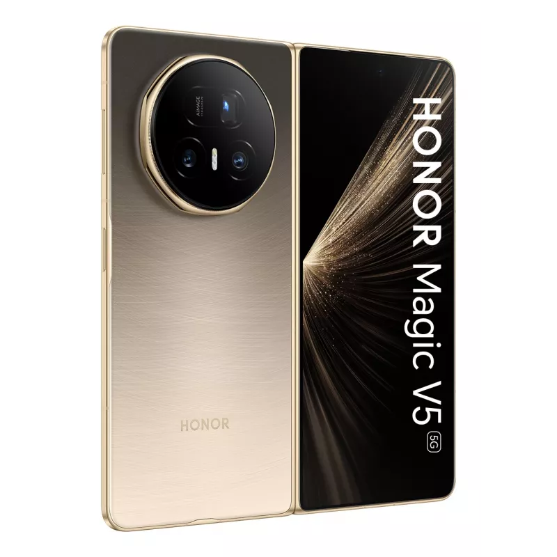 Honor MAGIC V5 20,2 cm (7,95 inch) MagicOS 9.0.1 5G USB Type-C 16 GB 512 GB 5820 mAh goud