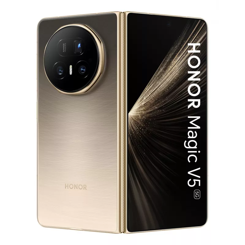Honor MAGIC V5 20,2 cm (7,95 inch) MagicOS 9.0.1 5G USB Type-C 16 GB 512 GB 5820 mAh goud
