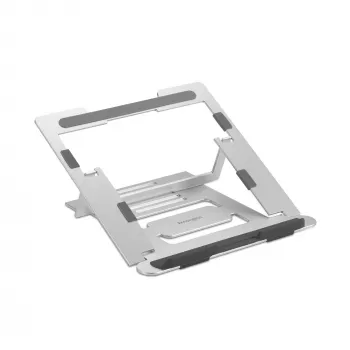 Kensington Easy Riser aluminium laptop-riser, laptopstandaard, zilver, aluminium, silicone, staal, 40,6 cm (16 inch), 5 kg, 86 - 118 mm