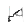 Monitorarm Kensington SmartFit Premium Heavy Duty klem/tafeldoorvoer 20 kg