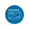 Kensington MagPro magnetisch privacyscreen voor laptops 39,6 cm (15,6 inch) (16:9)