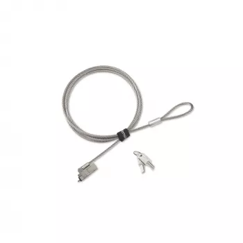 Kensington slank NanoSaver 2.0 EQ Keyed laptop slot, 1,83 m, Kensington, sleutel, roestvrij staal, zilver