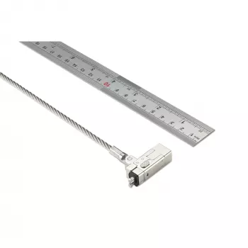 Kensington slank NanoSaver 2.0 EQ Keyed laptop slot, 1,83 m, Kensington, sleutel, roestvrij staal, zilver
