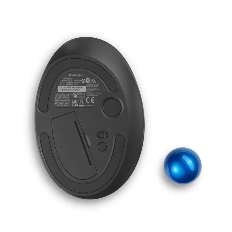 Kensington ProFit Ergo TB450 trackball, draadloos