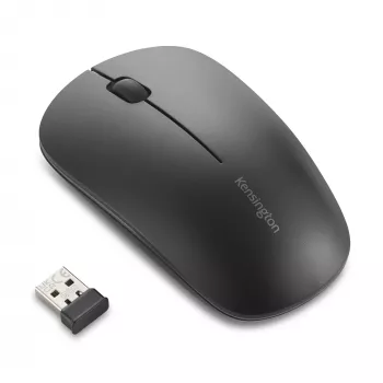 Kensington MY230 EQ oplaadbare muis – draadloos – middelgroot, dubbelhandig, RF Wireless + Bluetooth, 1200 DPI, zwart