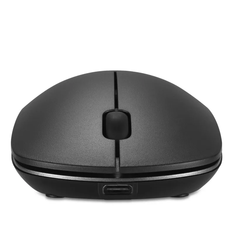 Kensington MY230 EQ oplaadbare muis – draadloos – middelgroot, dubbelhandig, RF Wireless + Bluetooth, 1200 DPI, zwart
