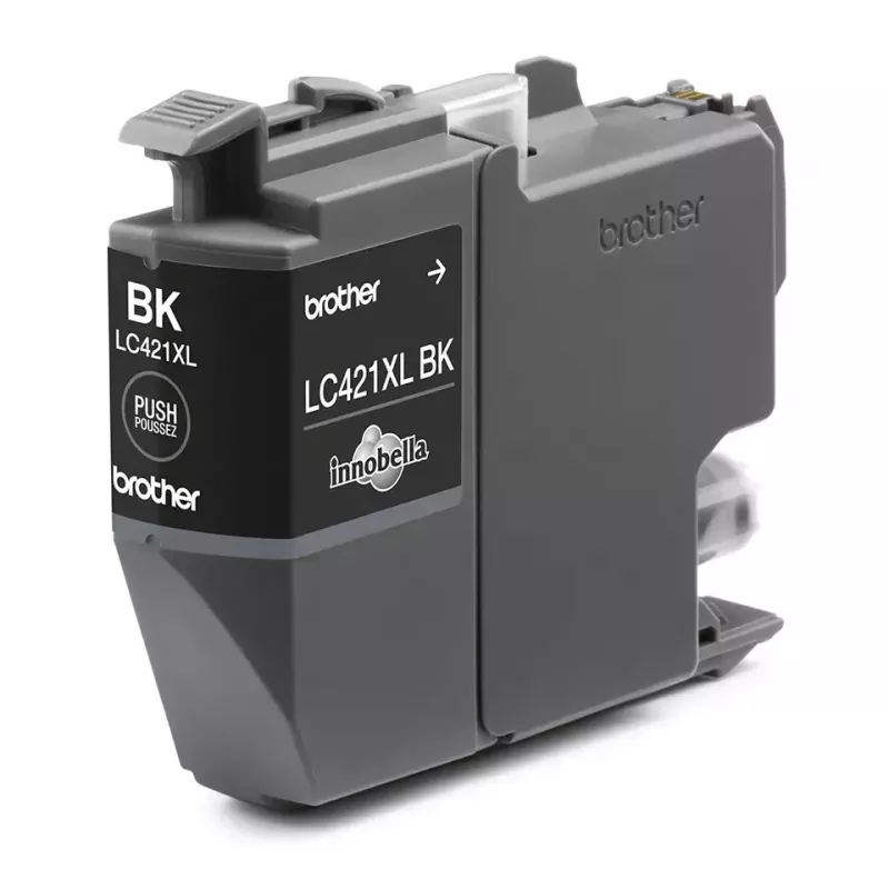 Inktpatroon Brother LC421XLBK zwart