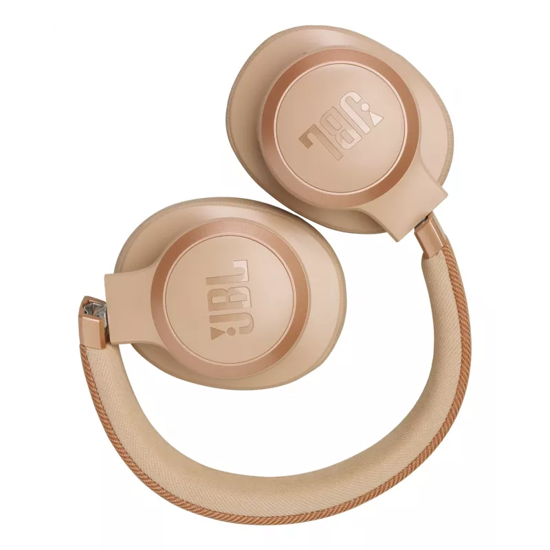 JBL Live 770NC headset draadloos hoofdband bellen/muziek Bluetooth zand