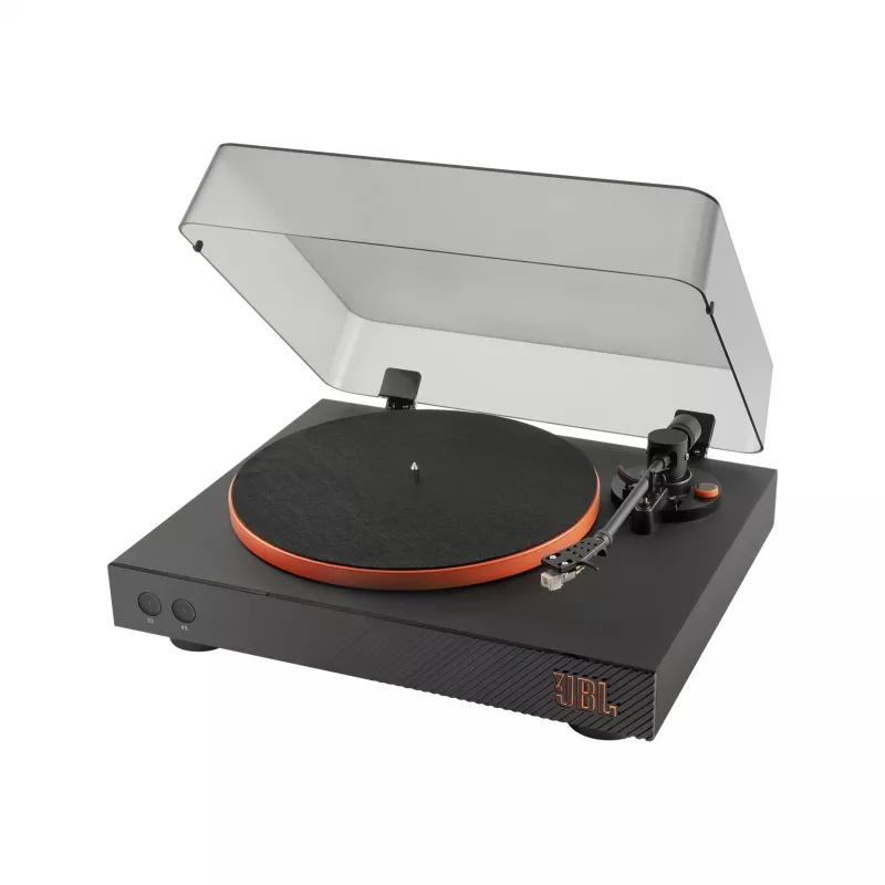 JBL Spinner BT riemaangedreven platenspeler zwart, oranje