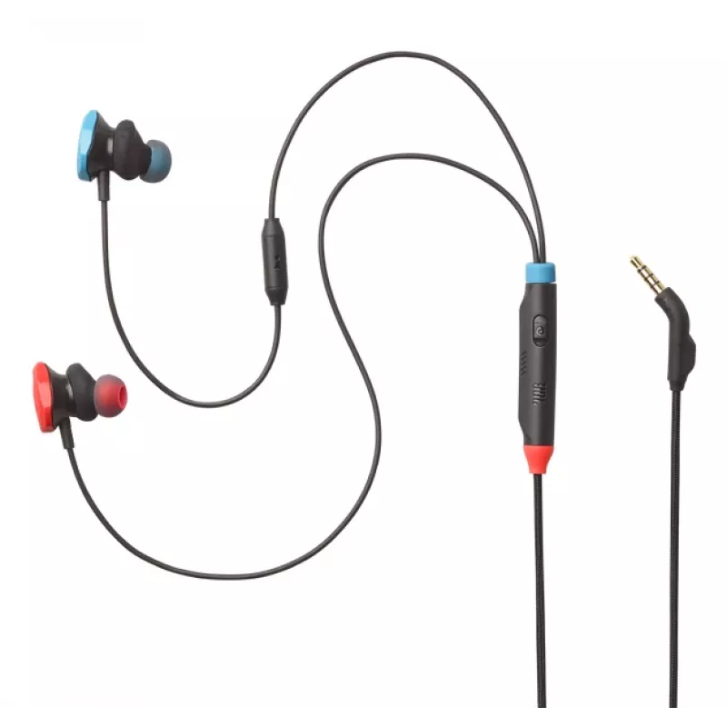 JBL Quantum 50N Headset Bedraad In-ear Zwart, Blauw, Rood