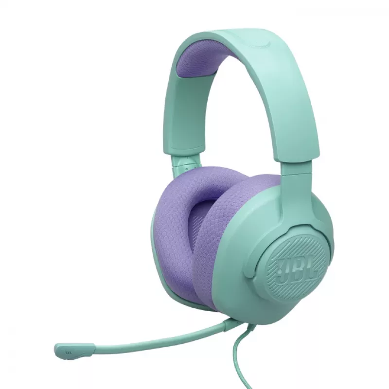 JBL Quantum 100M2 Headset Bedraad Hoofdband Gaming Cyaan