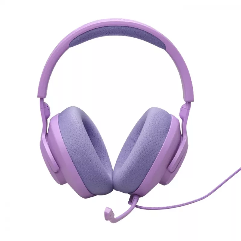 Bedrade over-ear gaming-headset JBL Quantum 100M2 — omsluitend, 20–20000 Hz, 1,2 m kabel, violet