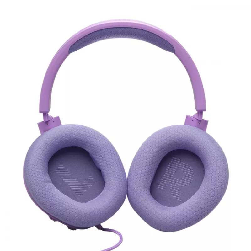 Bedrade over-ear gaming-headset JBL Quantum 100M2 — omsluitend, 20–20000 Hz, 1,2 m kabel, violet