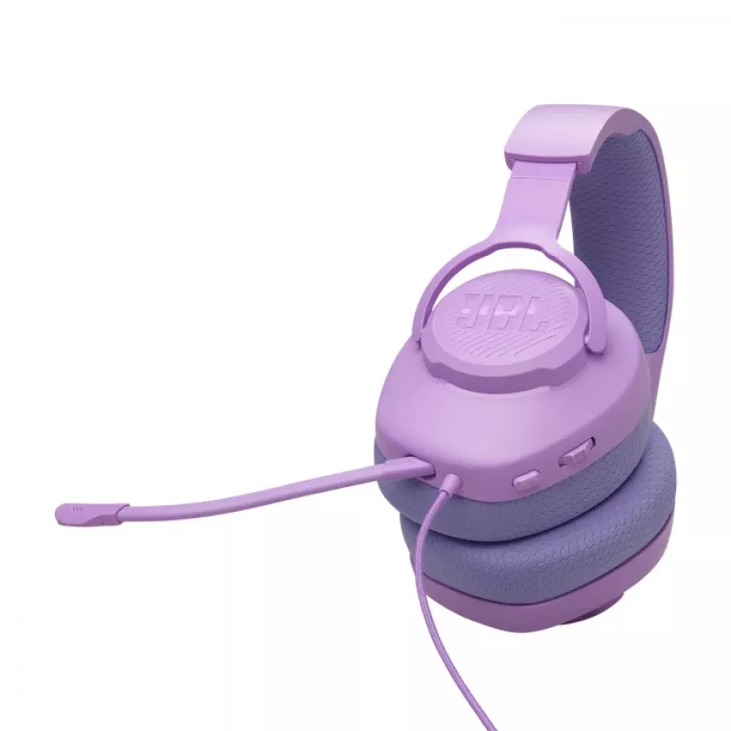 Bedrade over-ear gaming-headset JBL Quantum 100M2 — omsluitend, 20–20000 Hz, 1,2 m kabel, violet