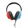 JBL Quantum 100N Headset Bedraad Hoofdband Gaming Blauw, Rood