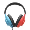 JBL Quantum 100N Headset Bedraad Hoofdband Gaming Blauw, Rood