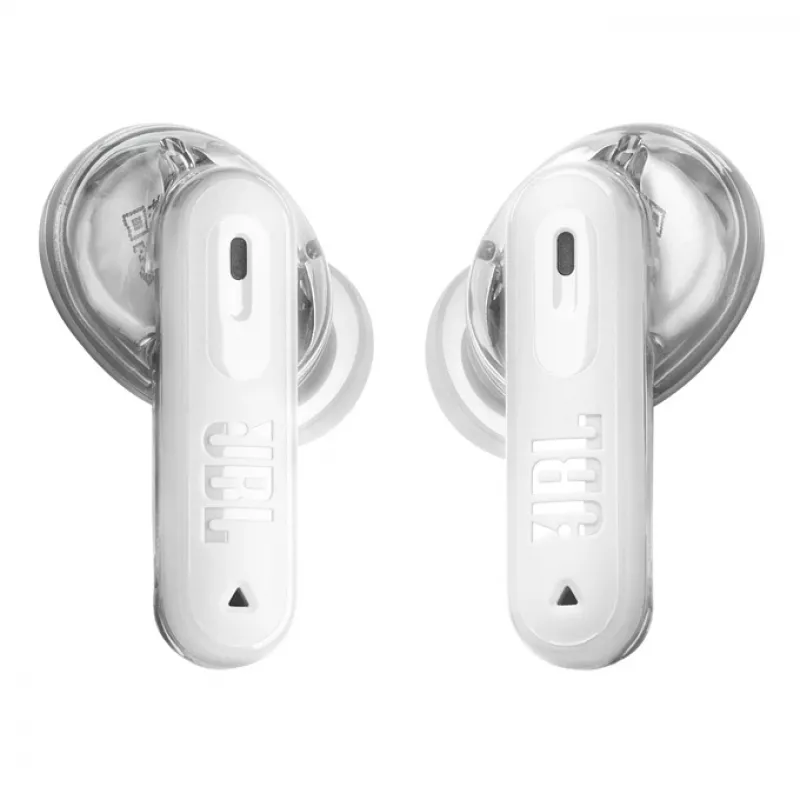 JBL Tune Beam 2 Ghost Edition Headset Draadloos In-ear Muziek/Dagelijks gebruik Bluetooth Wit