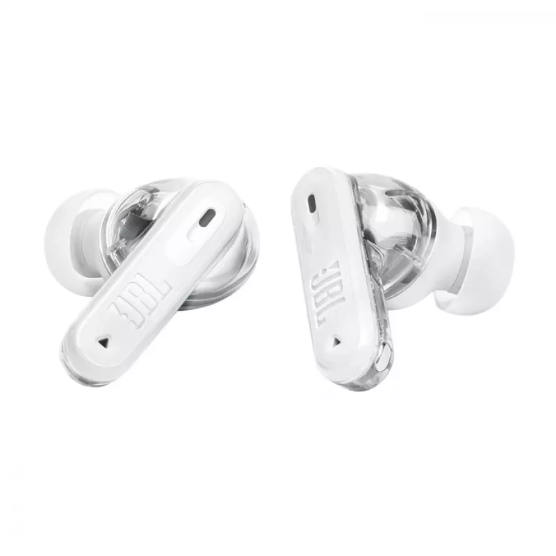 JBL Tune Beam 2 Ghost Edition Headset Draadloos In-ear Muziek/Dagelijks gebruik Bluetooth Wit