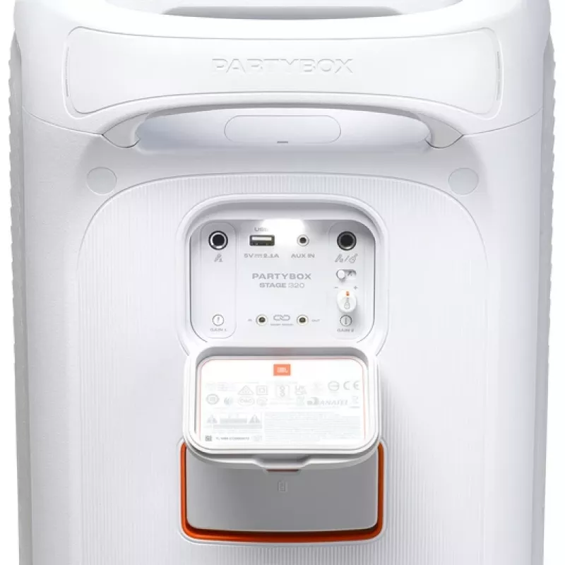 JBL PartyBox Stage 320 Partyluidspreker Wit 240 W