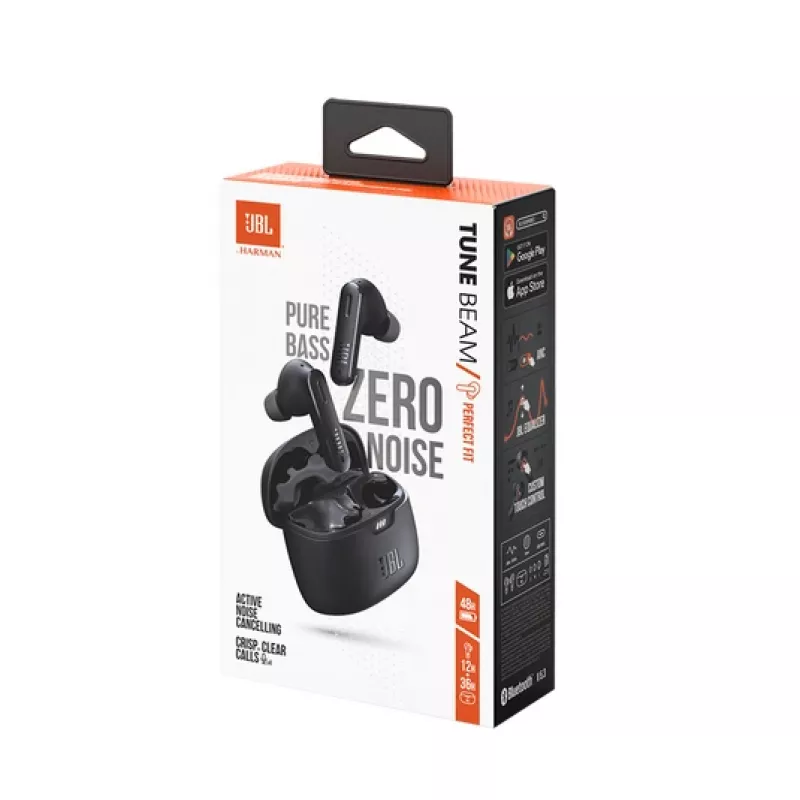 JBL Tune 245 NC Headset True Wireless Stereo (TWS) In-ear Bellen/Muziek Bluetooth Zwart